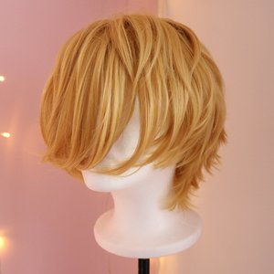 Rockstar Wigs Cosplay Wig Boy Cut Short in Blonde